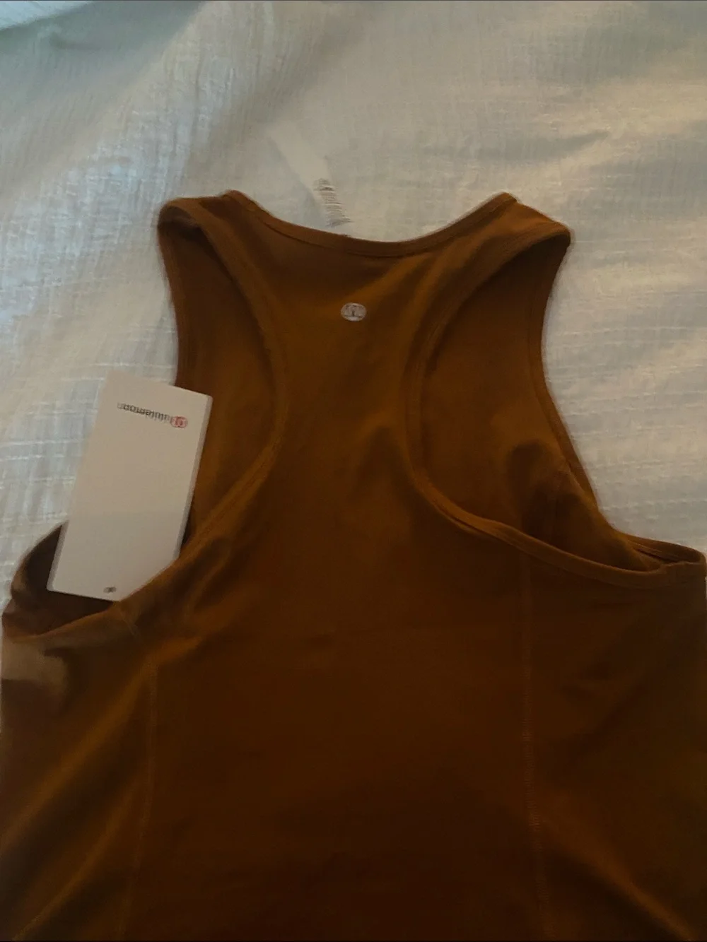 lululemon athletica Brown Racerback Tank Top NWT - Picture 4 of 4